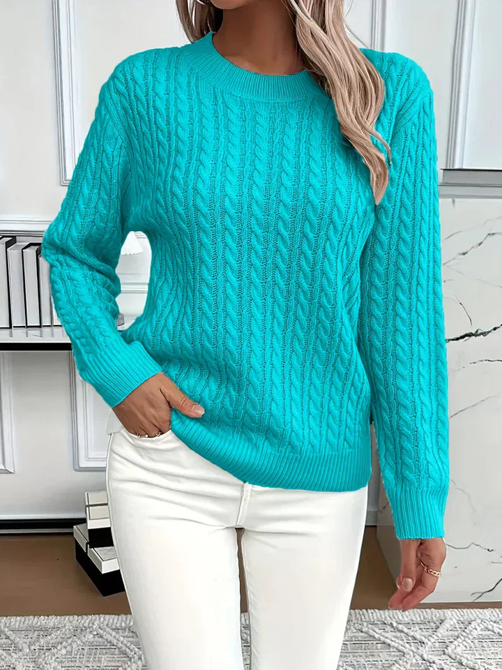 Zoe | Cable Knit Sweater