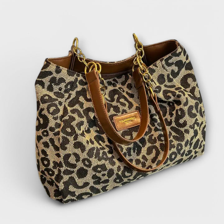 Leopard Canvas Tote