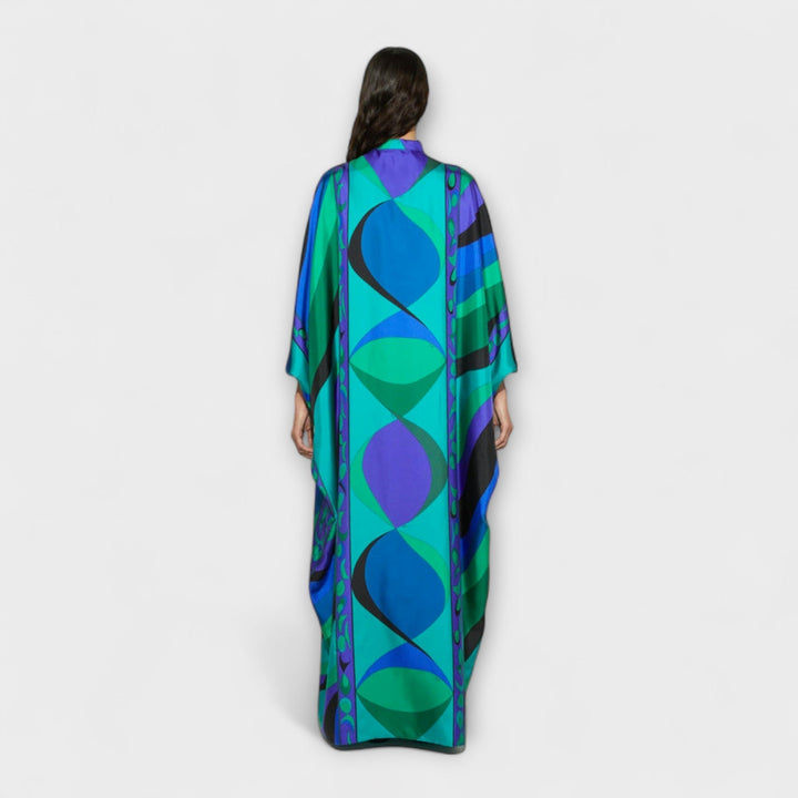 Harper - Vibrant Psychedelic Kaftan