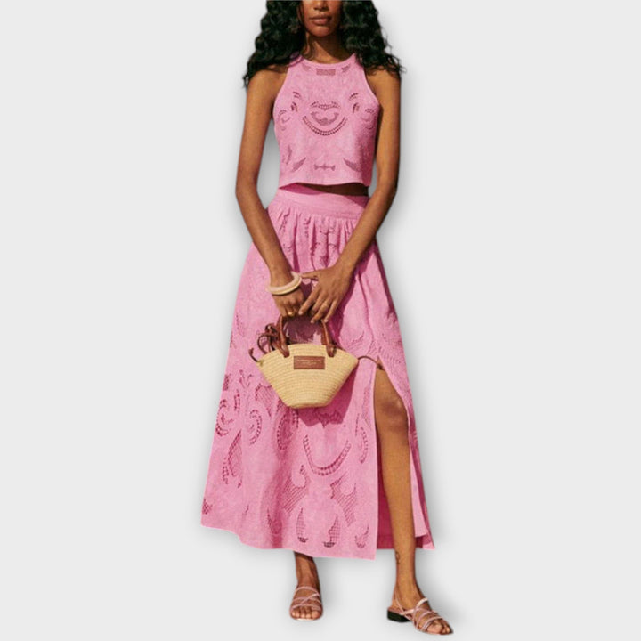 Milla - Stunning Cutout Lace Set