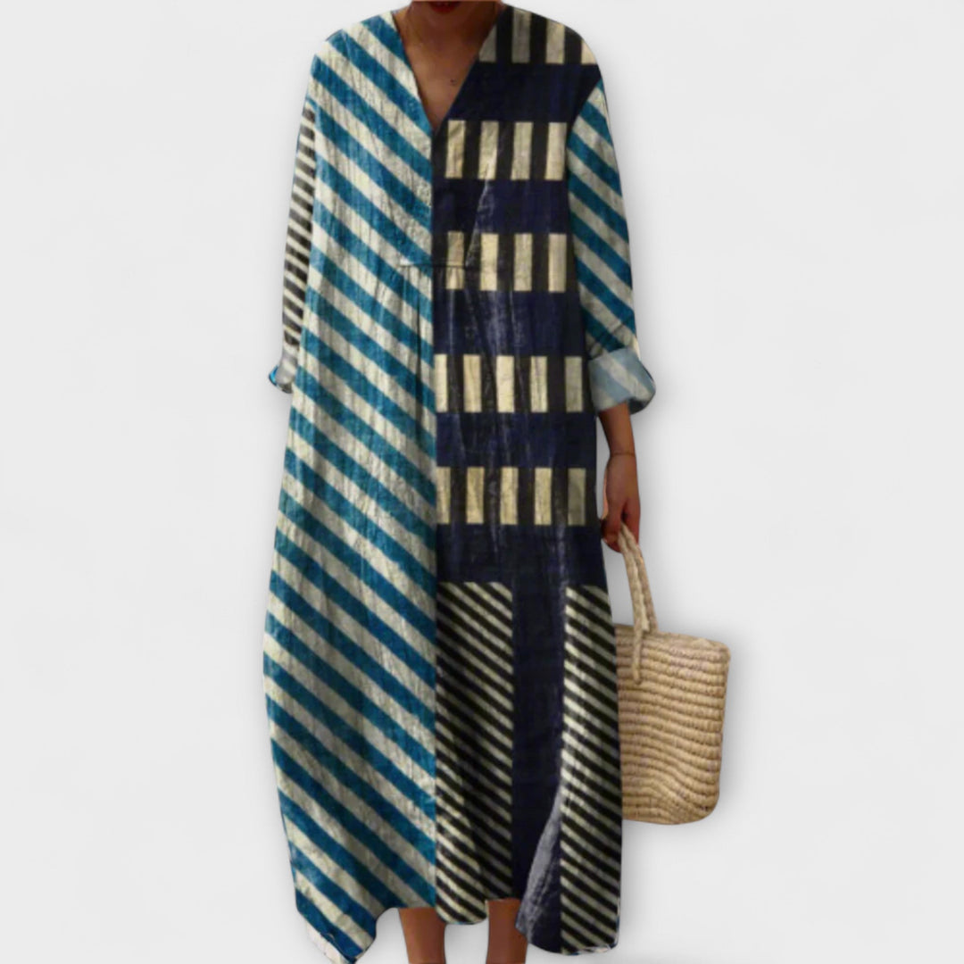 Elissa - Stylish Geometric Dress