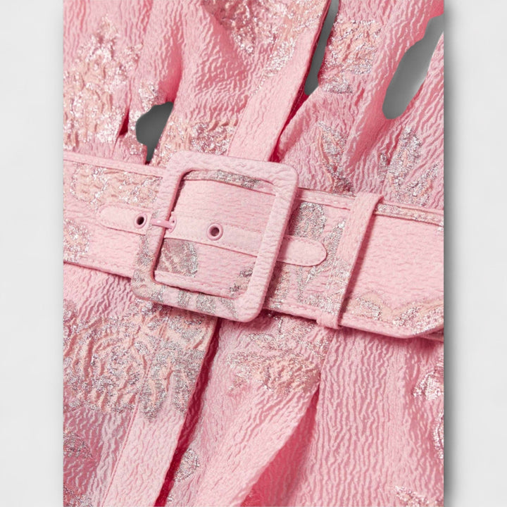 Anabella - Dress with Short Puff Sleeves