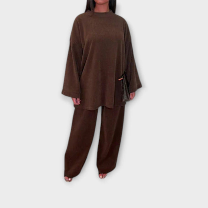 Ingrid - Plus Size Set - Ribbed Style